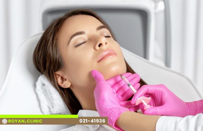 نحوه تزریق بوتاکس به چانه